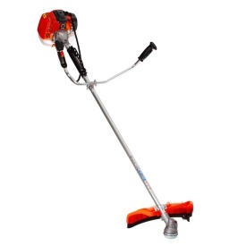 Motocoasă pe benzină Mar-Pol DEMON RQ580DE, 51,7 cmc, 1,4 kW, cu ham și cap cu fir pentru iarbă, buruieni și vegetație deasă