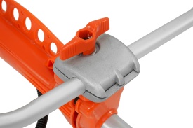 Motocoasă pe benzină MaxRom BC530B cu sistem anti-vibrații, 52 cc, 2,5 CP, ham inclus și accesorii pentru tuns iarbă și vegetație densă - Img 6