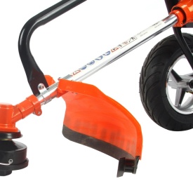 Motocoasa pe roti, masina de tuns iarba 2CP 1.4Kw 42cm XM83107 + casca protectie - Img 4