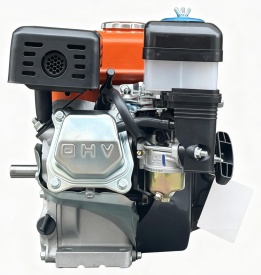 Motor termic pe benzină KraftDele KD6550, 7 CP, 210 cmc, arbore orizontal 19 mm, 4 timpi pentru utilaje și echipamente - Img 6