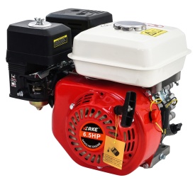 Motor termic pe benzină VERKE 6,5 CP, 4 timpi, ax 19 mm, 196 cmc, pentru compactoare, motoutilaje și echipamente de construcții - Img 5