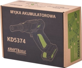 Myjka cu presiune cu acumulator KraftDele KD5374, 21V, 300W, 3Ah, cu funcție de spumare pentru curățare rapidă - Img 12