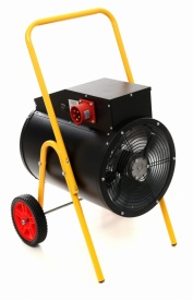 Nagrzewnica electrică industrială KraftDele KD11726, 15 kW, cu termostat, alimentare 380-400 V, pentru încălzire eficientă - Img 5