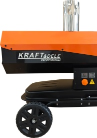Nagrzewnică pe motorină 30 kW KraftDele KD5961, încălzire directă pentru hală, atelier, depozit și șantier - Img 8