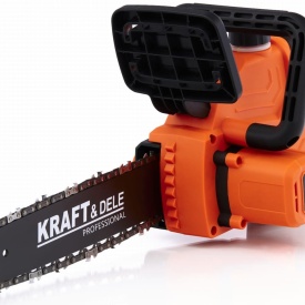 Piilă electrică cu acumulator KraftDele KD10643, 21V, 12 inch, 2 acumulatori 4Ah și accesorii incluse, pentru grădină și tăieri ușoare - Img 3