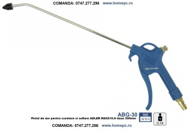 Pistol de aer pentru curatare si suflare ADLER MA0210.9 duza 300mm – Kraft&Dele