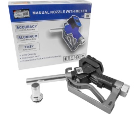 Pistol de alimentare combustibil cu contor LCD Verke, debit 0-60 l/min, racord 1 inch, pentru motorină, benzină și kerosen - Img 11
