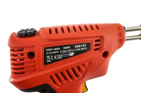 Pistol de lipit tip transformator 200 W cu reglaj de temperatură, iluminare și valiză de transport MaxRom - Img 7