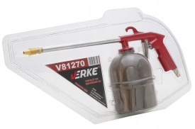 Pistol pneumatic pentru spălare și conservare VERKE V81270, cu rezervor 650 ml și duză lungă pentru zone greu accesibile - Img 9