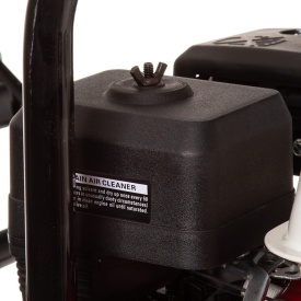 Placă compactoare 100kg MAR-POL C100 OHV M79519 – motor 4.17 CP, forță 15kN, adâncime 30cm, roți transport și mâner pliabil - Img 6