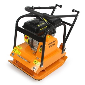 Placă compactoare 90kg MAR-POL M79514 – 6.5 CP, forță centrifugală 15kN, adâncime 30cm, motor OHV, roți demontabile, mâner pliabil - Img 10