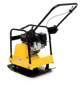 Placă compactoare benzina KraftDele KD1185 – 5CP, 18kN, 90Hz, 450mp/h, 61x45cm, 35cm adâncime, 100kg, motor Robin EY20 - Img 4