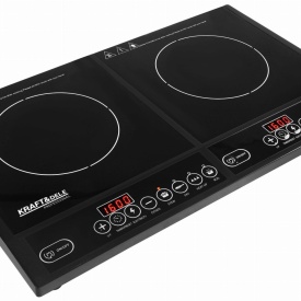 Plită cu inducție dublă KraftDele KD4167, 2000 W, 2 zone de gătire, panou tactil, 4 moduri de lucru și timer - Img 4