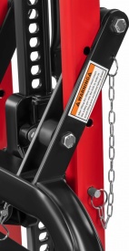 Podnoșnik auto jednokolumnowy mobil KraftDele KD5305, 900 kg, înălțime de ridicare 70-800 mm, pentru service și tinichigerie - Img 8