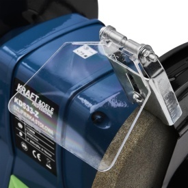 Polizor de banc KraftDele KD533-Z, 1700W, piatră abrazivă 200 mm, pentru ascuțire, șlefuire și curățare scule metalice - Img 8