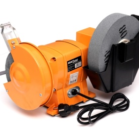 Polizor de banc umed/uscat KraftDele KD546-Z, 1800W, pentru ascuțire, șlefuire și curățare unelte metalice - Img 9
