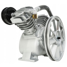 Pompa compresor de aer cu 2 pistoane de 65mm in V cu debit 390 l/min 2.5kW V2065R (imbunatatit) – Kraft&Dele