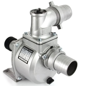 Pompa de apă Mar-Pol SU-80, 3 inch, 75 mm, pentru apă curată și murdară, cu turbină din oțel și racorduri din aluminiu - Img 3