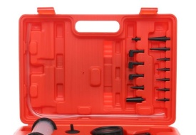 Pompă de vid manuală KraftDele KD10515 cu manometru, furtunuri și adaptoare pentru testare vacuum și aerisire sisteme auto - Img 8