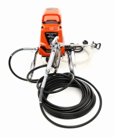 Pompa de vopsit airless cu piston KraftDele KD1744, 1500W, 220 bar, debit până la 1,5 l/min - Img 5