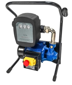 Pompa electrică de transfer combustibil VERKE YBV-600T, mini distribuitor portabil 600 W, 40 l/min, cu pistol automat și contor - Img 11