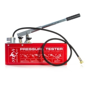 Pompă manuală pentru testarea etanșeității instalațiilor hidraulice Mar-Pol PR-50, 5 MPa / 50 bar, rezervor 12 L - Img 2