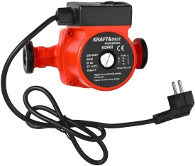 Pompa obiegowa pentru instalații de încălzire KraftDele KD802 25-6/180, 230V, debit 58 l/min, înălțime de pompare 6 m
