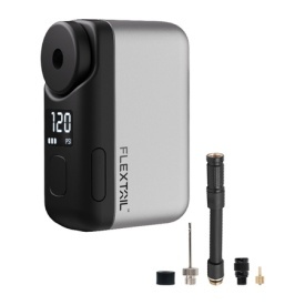 Pompă portabilă pentru biciclete Flextail Tiny Bike Pump Pro (gri) - Img 6