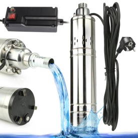 Pompa submersibilă cu șurub Mar-Pol QGD-1.5-60-0.55 M79913 pentru apă curată, 0,55 kW, 1,5 m³/h, înălțime refulare 60 m