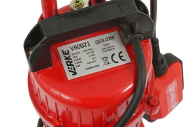 Pompă submersibilă pentru apă murdară VERKE QDX-370F cu plutitor, 1 inch, 0,37 kW, debit 5000 l/h - Img 5