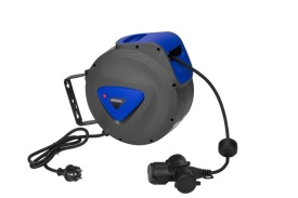 Prelungitor electric automat cu tambur KraftDele KD4047, cablu 20 m 3x1,5 mm², montaj pe perete - Img 3