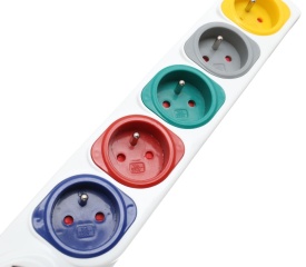 Prelungitor electric KraftDele KD4008, 1,5 m, 5 prize, cu protecție la suprasarcină și siguranță pentru copii - Img 7