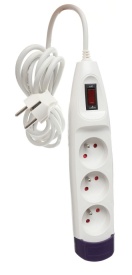 Prelungitor electric KraftDele KD4012, 5 m, 3 prize, cu protecție la suprasarcină și protecție pentru copii - Img 8