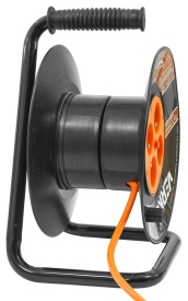 Prelungitor electric pe tambur 25 m cu 4 prize, cablu cupru 3x1 mm² și protecție termică MaxRom - Img 5