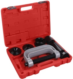 Presă filetată pentru sworznI și bucșe KraftDele KD12508, set 9 piese pentru montaj și demontaj - Img 2