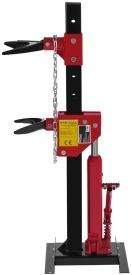 Presă hidraulică pentru arcuri 3T Kraft&Dele KD12514 – Forță 3000kg, Sistem McPherson, Operare la picior, 2 dimensiuni de capete
