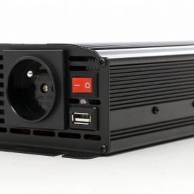 Priză invertor auto 24V la 230V KraftDele KD1253, 500W putere continuă, 1000W vârf, port USB 5V/2A - Img 11