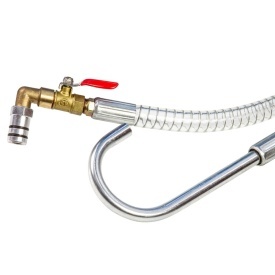 Recuperator și aspirator de ulei Mar-Pol M78307, 68 litri, cu sondă de aspirare, înălțime reglabilă și rezervor metalic mobil - Img 9