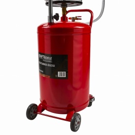 Recuperator ulei gravitational 80L KraftDele KD10520, recuperator și colector pentru service auto și atelier - Img 2