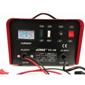 Redreso auto incarcare acumulator 12/24V 20A 250 Ah VERKE VC-40 V80003 – Kraft&Dele
