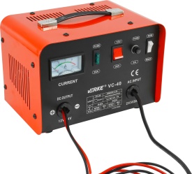 Redresor auto 12V/24V MaxRom VC-40, 20A, cu ampermetru și protecții pentru acumulatori plumb-acid 90-250Ah - Img 2