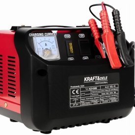 Redresor auto KraftDele KD1906 12V/24V 15A pentru acumulatori 35Ah-150Ah, cu ampermetru și încărcare rapidă - Img 2