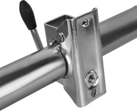 Roată de sprijin pentru remorcă KraftDele KD469 cu colier de prindere, capacitate 150 kg, roată 200 mm - Img 12
