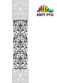 Sablon Perete vopsire, tencuiala dimensiune 600x190 mm grosime 0,7mm Bordura 7 MXSP7377 - Img 7