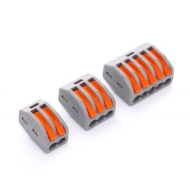 Set 60 buc. conectori de terminale cu clips de 2,3 si 5 KD10496 KraftDele