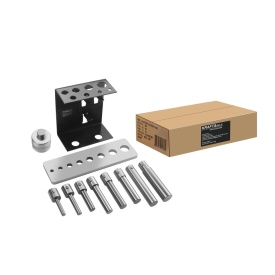 Set adaptoare cu pini pentru presă hidraulică 2T-20T KraftDele KD5877, din oțel călit, pentru lucrări precise în atelier - Img 4