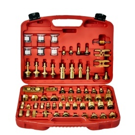 Set adaptoare pentru spălare instalație aer condiționat auto 78 piese KraftDele KD10063 - Img 2
