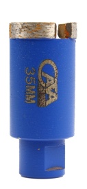 Set carote diamantate pentru gresie și piatră Mar-Pol M22597, filet M14, 20-76 mm, 6 piese - Img 7
