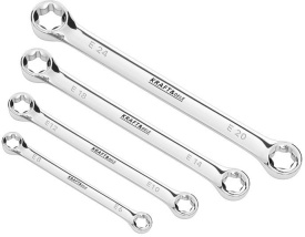 Set chei fixe și inelare KraftDele KD10999, 47 piese, gamă extinsă pentru service auto, atelier și lucrări mecanice - Img 4
