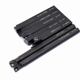 Set cuțite de strung cu plăcuțe amovibile 21 piese KraftDele KD1061, 7 portcuțite 12x12 mm pentru prelucrare precisă - Img 2